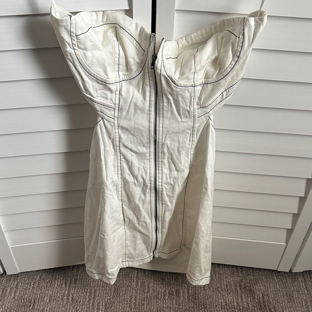 Hello Molly White Mini Dress